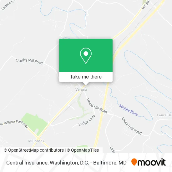 Central Insurance map