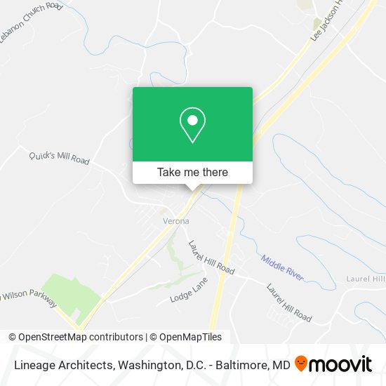 Lineage Architects map
