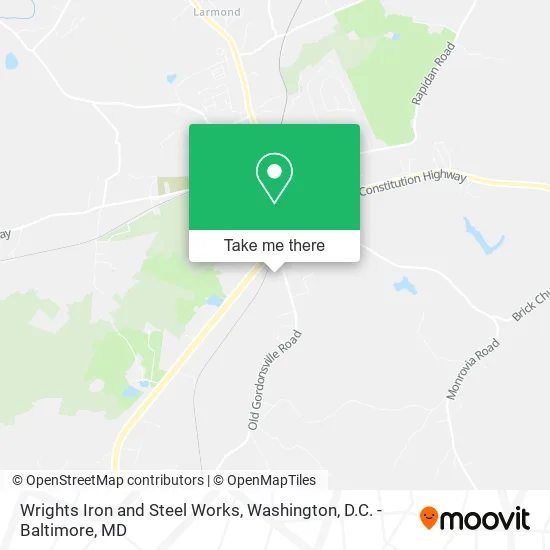 Wrights Iron and Steel Works map