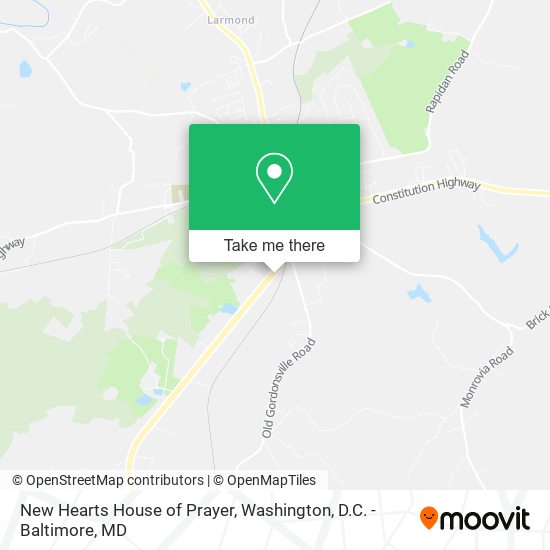 New Hearts House of Prayer map
