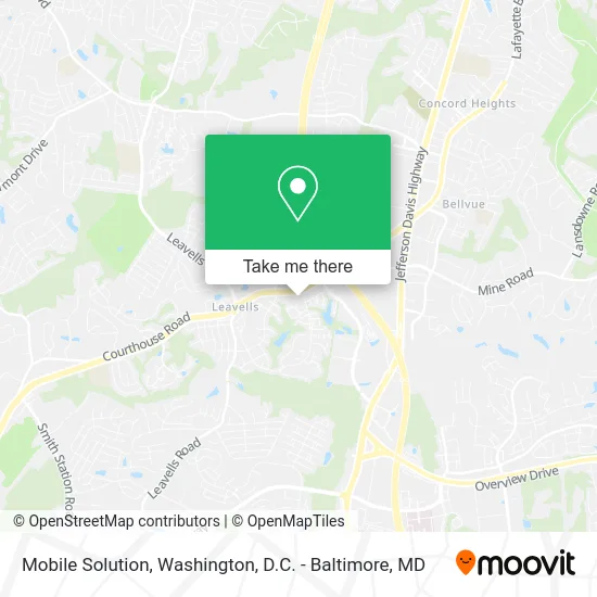 Mobile Solution map