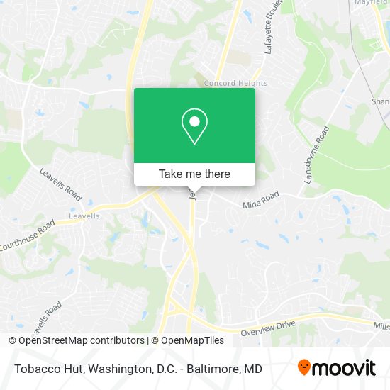 Mapa de Tobacco Hut