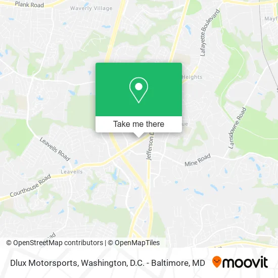 Dlux Motorsports map