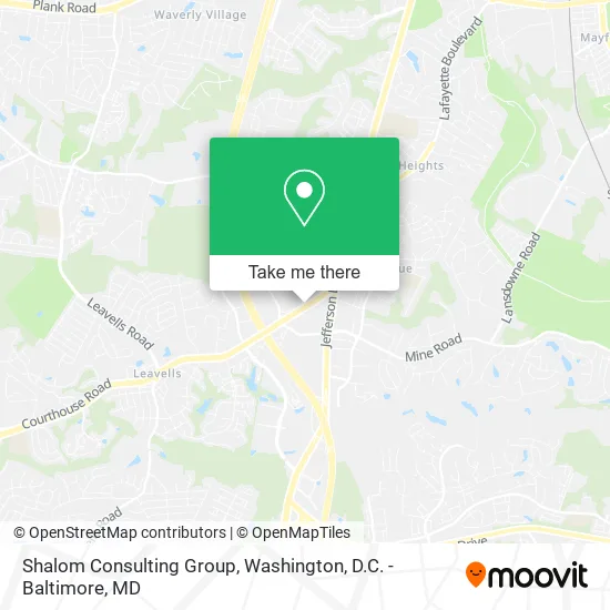 Shalom Consulting Group map