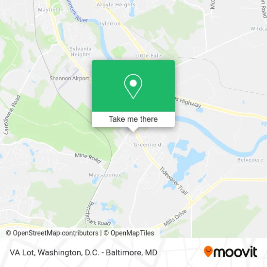 VA Lot map