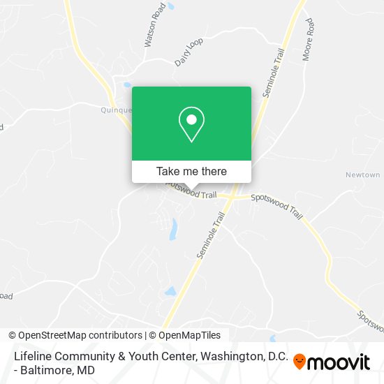 Lifeline Community & Youth Center map
