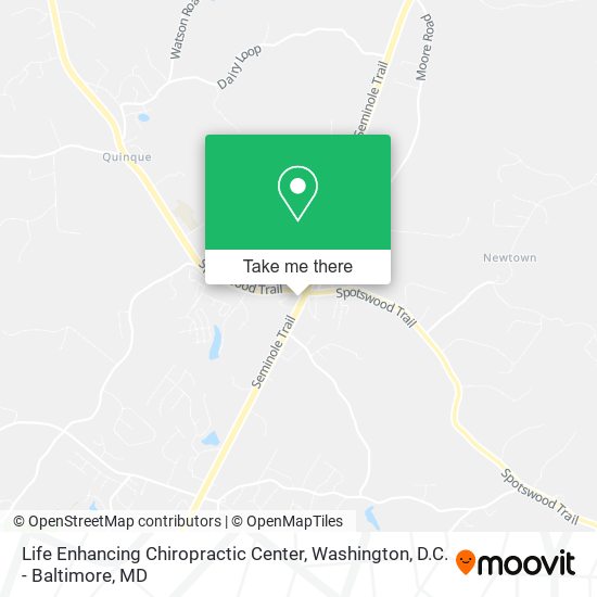 Life Enhancing Chiropractic Center map