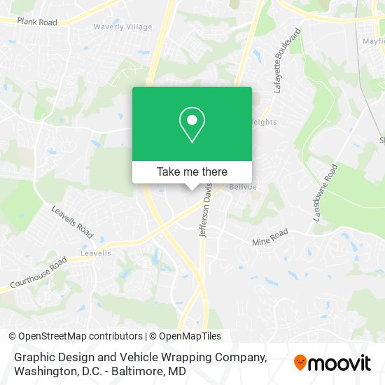 Mapa de Graphic Design and Vehicle Wrapping Company