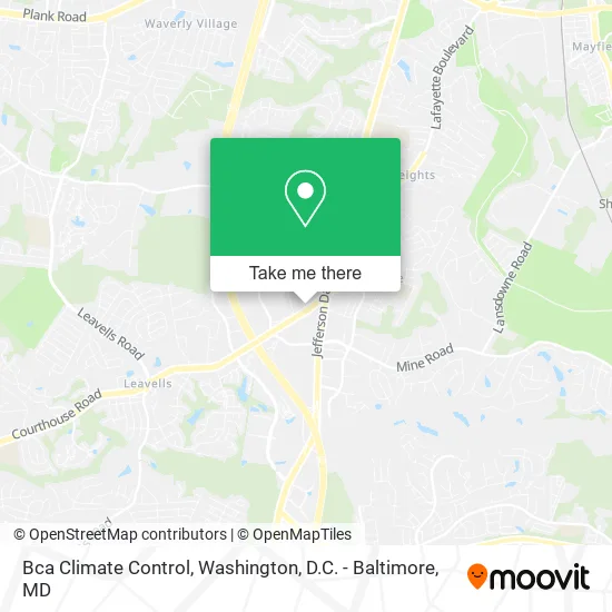Mapa de Bca Climate Control