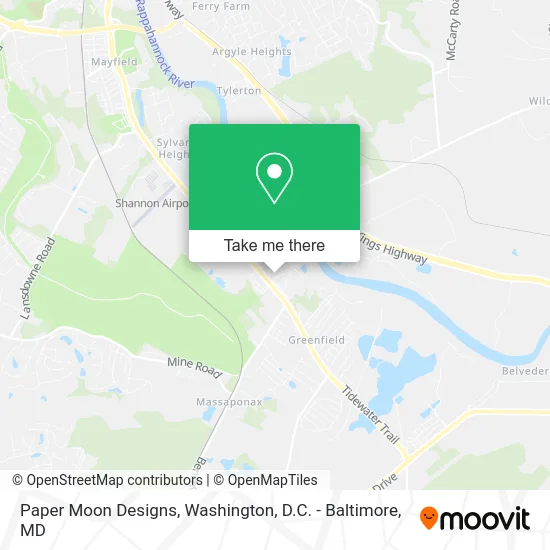 Paper Moon Designs map