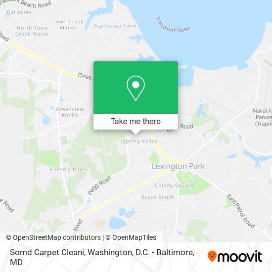 Somd Carpet Cleani map