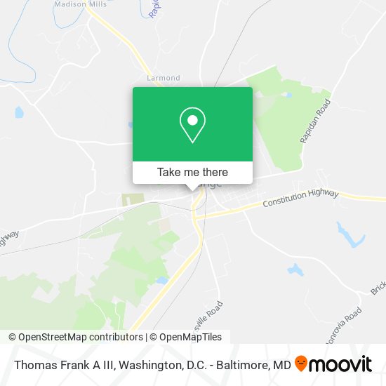 Mapa de Thomas Frank A III