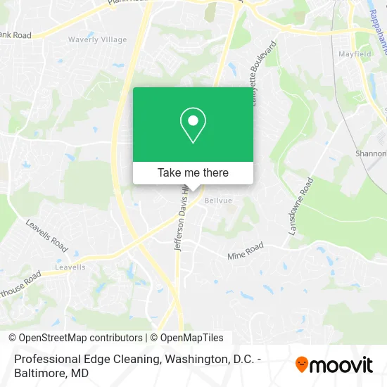 Professional Edge Cleaning map