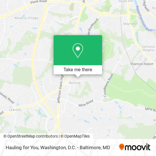 Hauling for You map