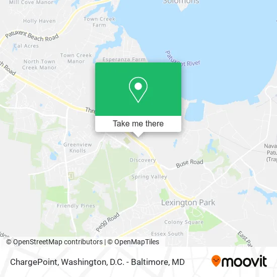 ChargePoint map