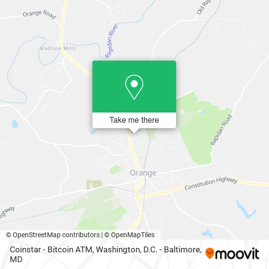 Coinstar - Bitcoin ATM map