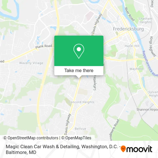 Magic Clean Car Wash & Detailing map