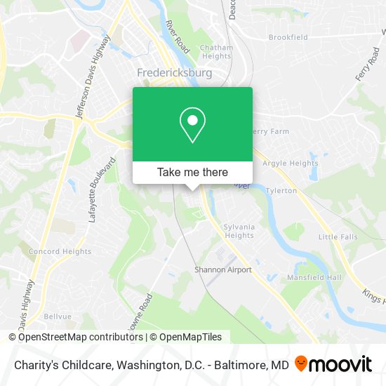 Mapa de Charity's Childcare