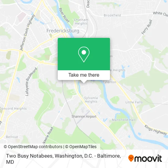 Mapa de Two Busy Notabees