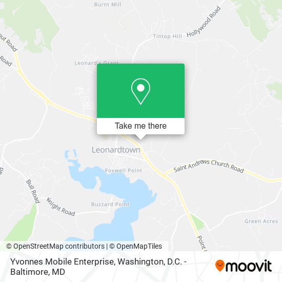 Yvonnes Mobile Enterprise map