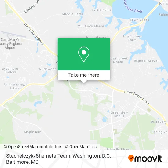 Stachelczyk/Shemeta Team map