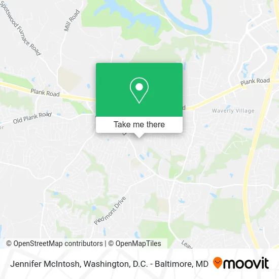 Jennifer McIntosh map