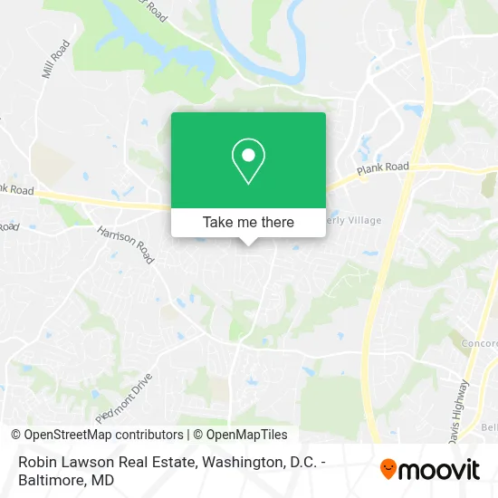 Robin Lawson Real Estate map