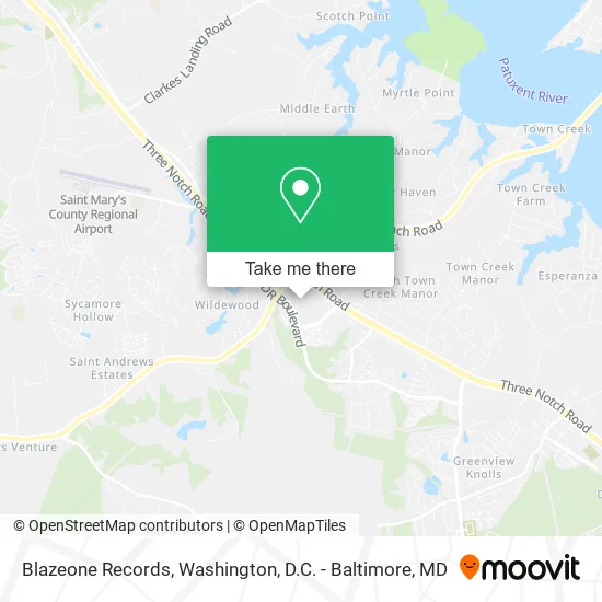 Blazeone Records map