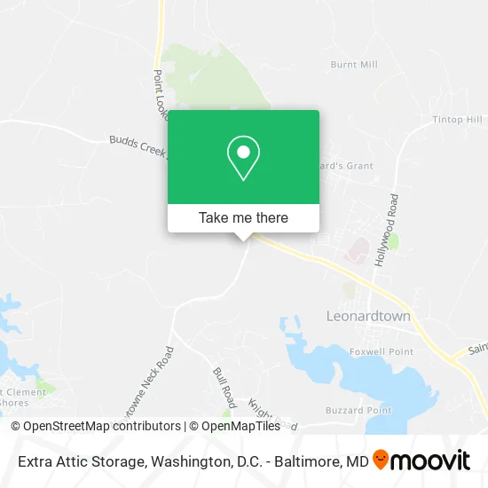 Extra Attic Storage map