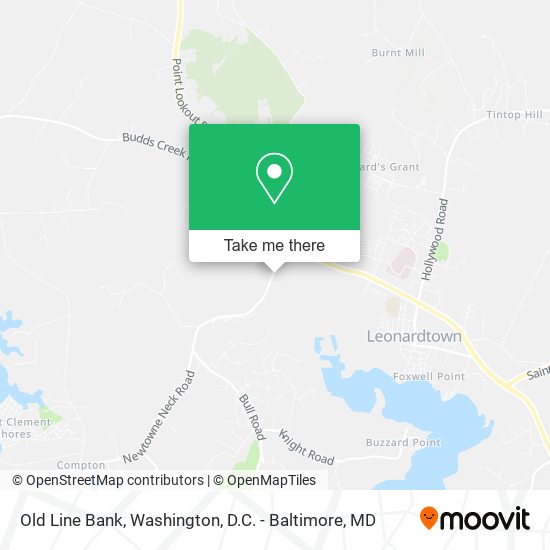 Old Line Bank map