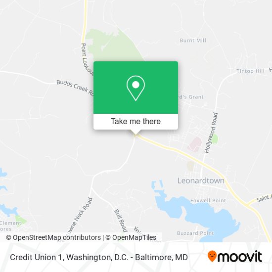 Mapa de Credit Union 1