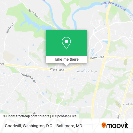 Goodwill map