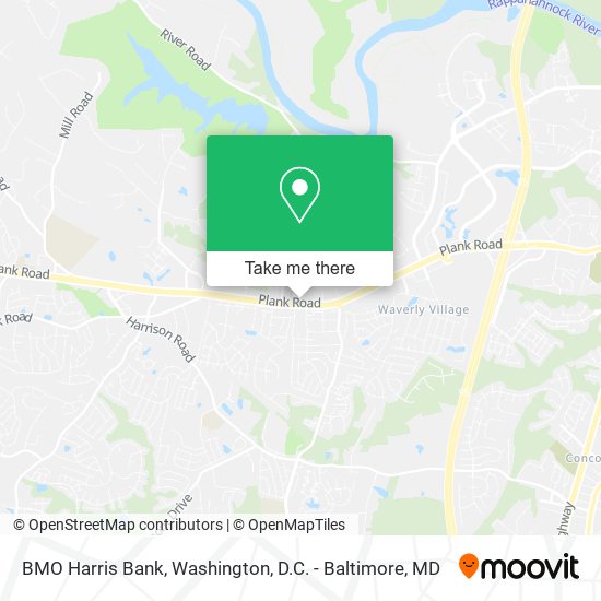 Mapa de BMO Harris Bank