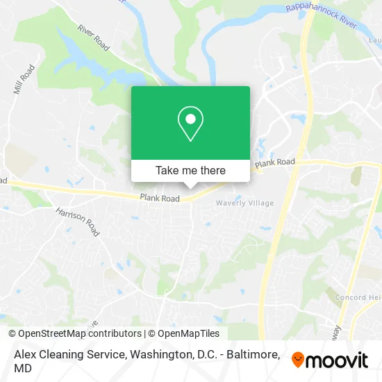 Alex Cleaning Service map