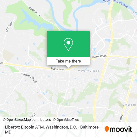 Libertyx Bitcoin ATM map