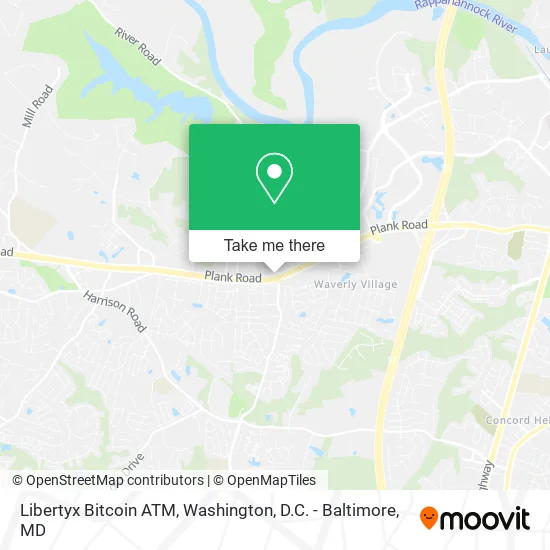 Libertyx Bitcoin ATM map