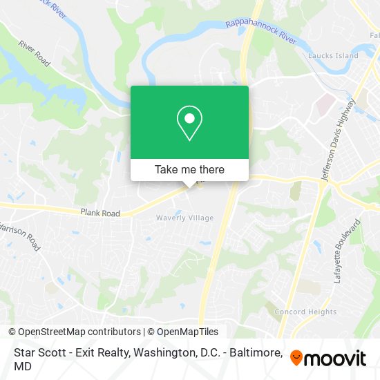 Mapa de Star Scott - Exit Realty