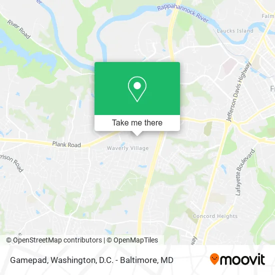 Gamepad map