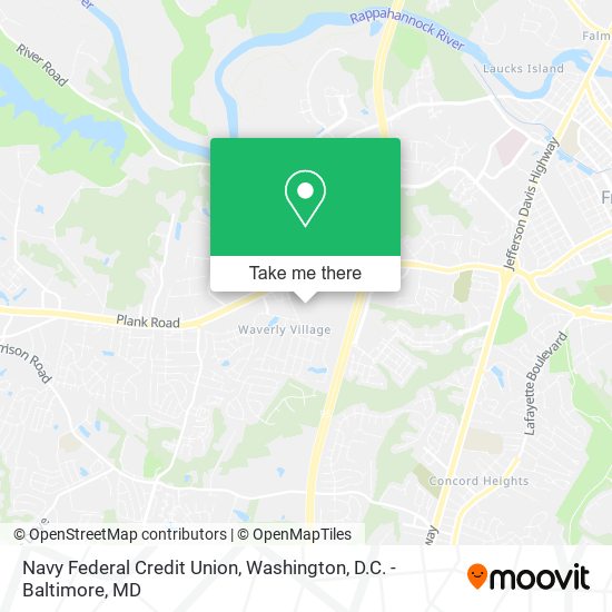 Mapa de Navy Federal Credit Union