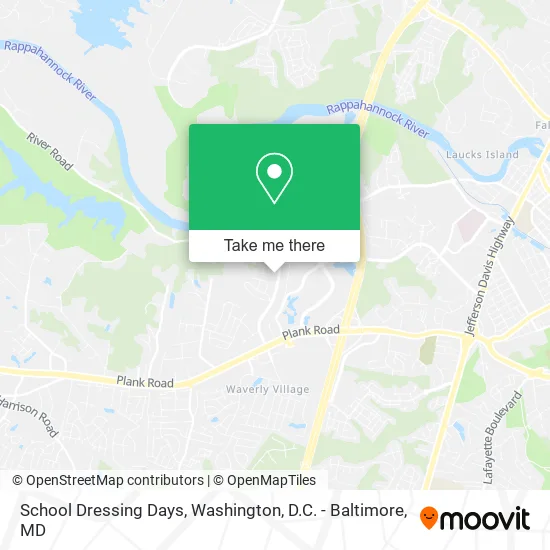 School Dressing Days map