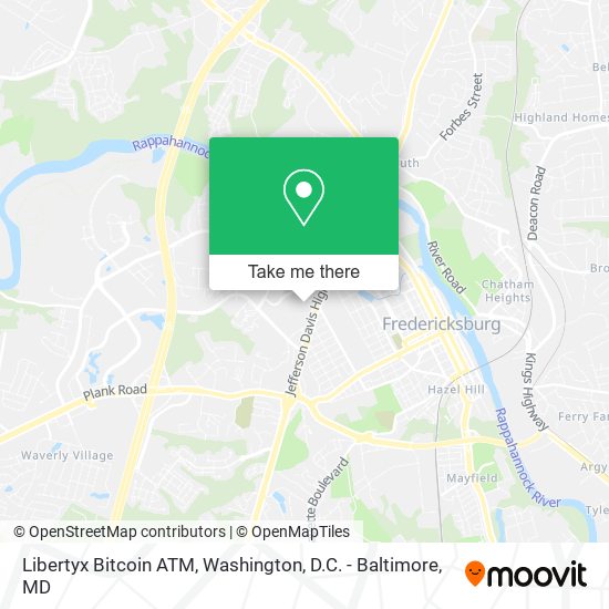 Libertyx Bitcoin ATM map