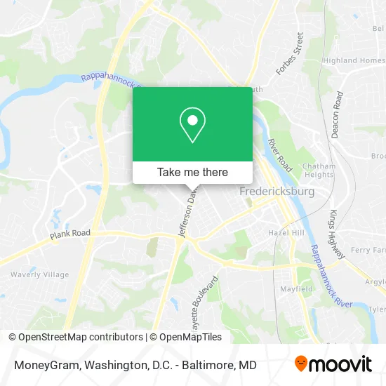 MoneyGram map