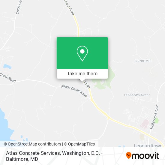 Atlas Concrete Services map