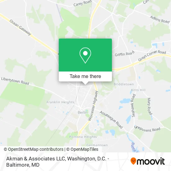 Akman & Associates LLC map