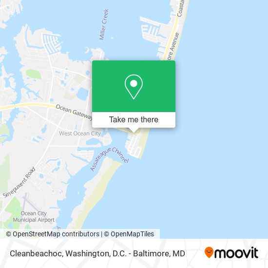 Cleanbeachoc map