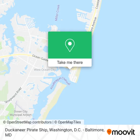 Duckaneer Pirate Ship map