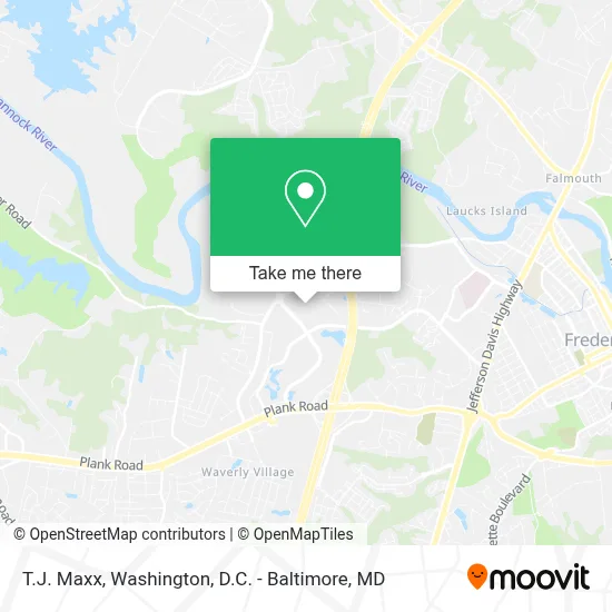 T.J. Maxx map