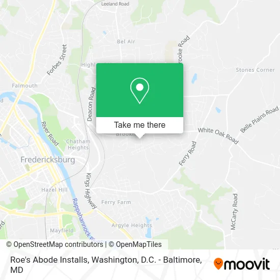 Roe's Abode Installs map