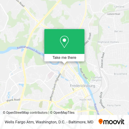 Wells Fargo Atm map