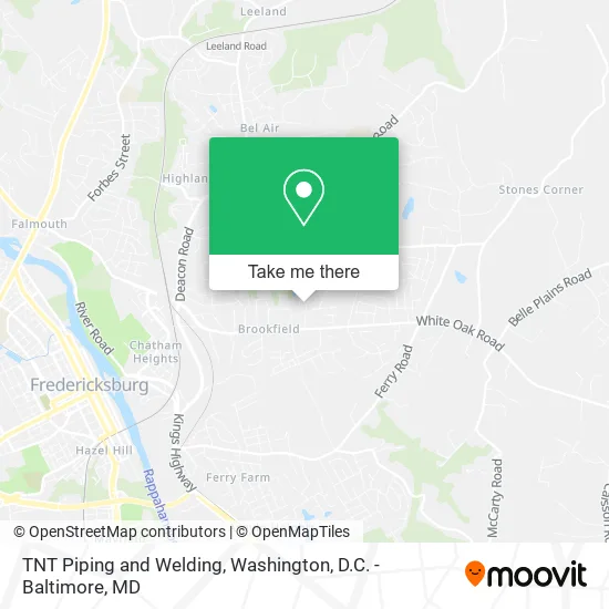 TNT Piping and Welding map